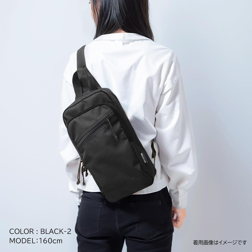 [OUTDOOR PRODUCTS] Shoulder Bag Heather Text Vertical Large Capacity Crossbody One-Shoulder, Heather Gray