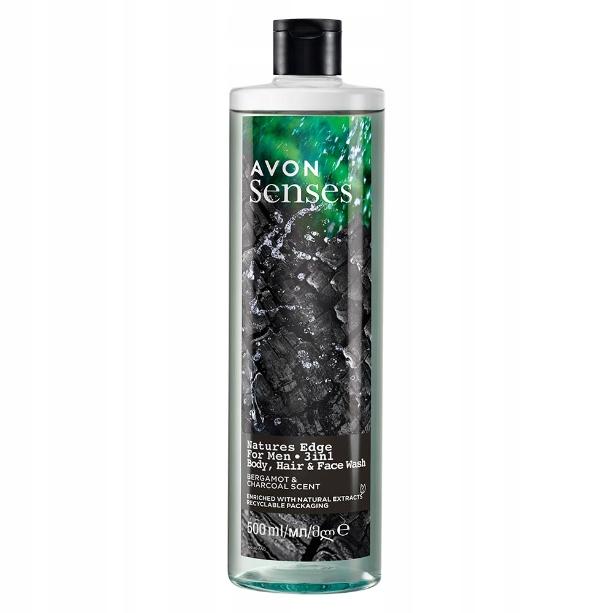 Avon Body, Face And Hair Wash Gel For Men 500Ml