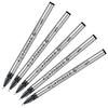 Parker [5-Pack] Black Refills (F Nib) for 5th Technology Pens (Ingenuity) [S1162712]
