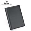 RFID Blocking Multi-Functional Leather Passport Holder & Large Capacity Document Organizer