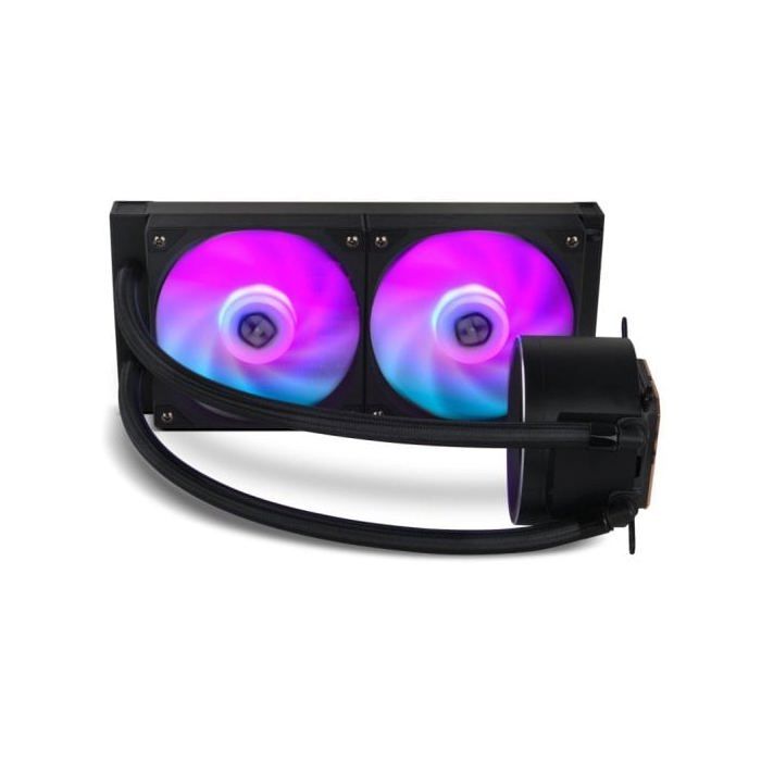 Nox Hummer X-240 LCD Kit Refrigeración Líquida 240mm Negro