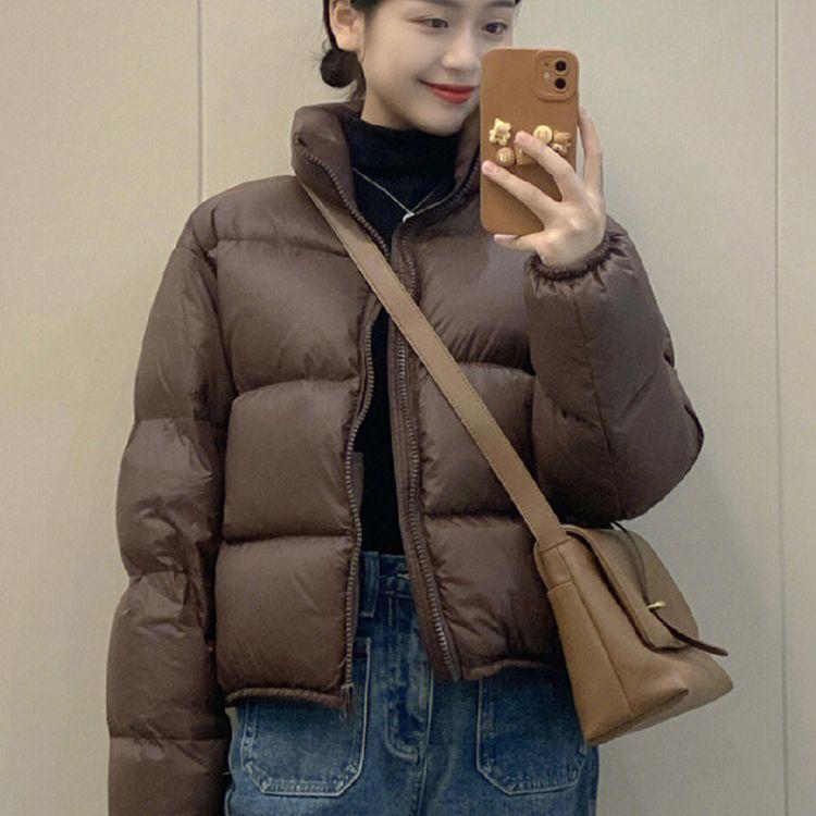 Updated Winter Cotton-padded Jacket Womens Short Padded Cotton-padded Relaxed Fit Bread Suit Korean Version of Short Foreign-style Cotton-padded J
