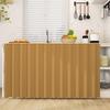 Solid Plain Shade Adhesive Curtain Self-Adhesive Kitchen Cabinet Curtains Dustproof Half-Curtain Cupboard Cover Home Decor