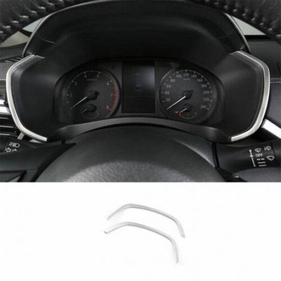 For Nissan Altima/Teana - Silver Steel trument Panel Strip Cover Trim