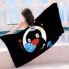 Funny P-PinguS Cute Cartoon Microfiber Blanket Quick Drying Beach Towels Oversized Printing Super Absorbent Pool Towel Blanket
