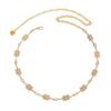 Ingemark Luxury Full Rhinestone Waist Belly Belt Chain Women Summer Beach Bikinis Sexy Adjustable Wasitband Rave Body Jewelry