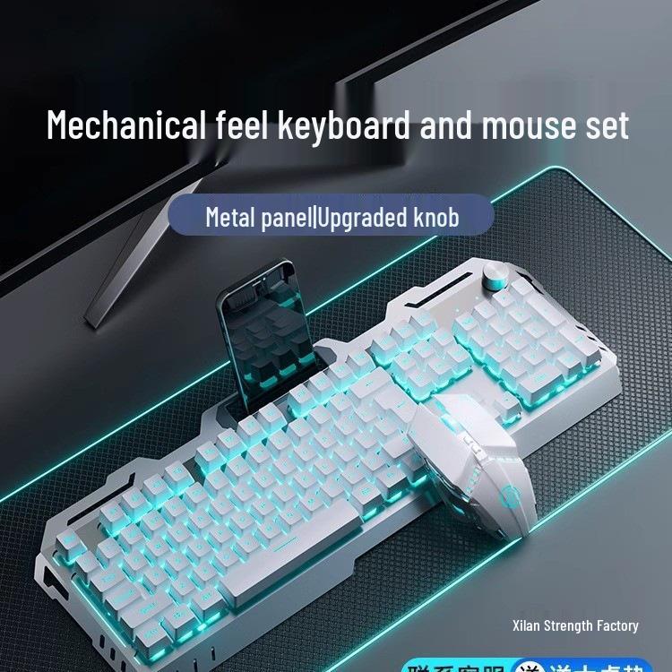 Maverick Mechanical Gaming Keyboard, Mouse, and Headset Set - Wired Esports Peripherals.