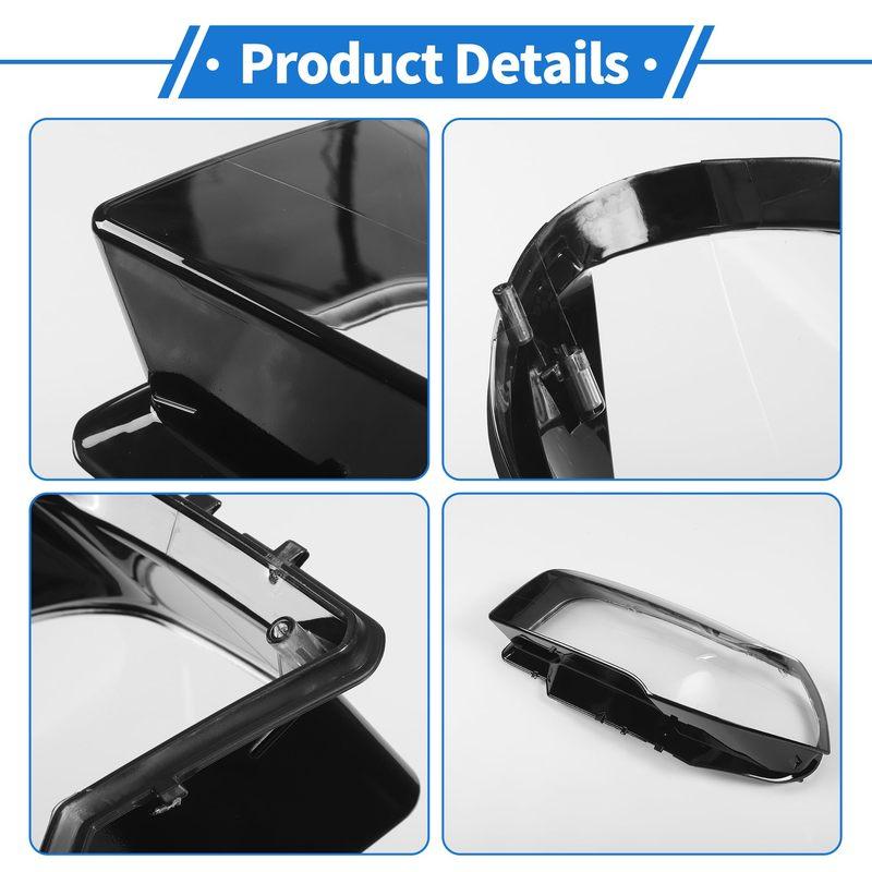 1PCS Car Headlight Lens Glass Lampcover Cover Lampshade Shell For BMW X3 E83 2004-2010 Headlight Cover Headlamp Shell