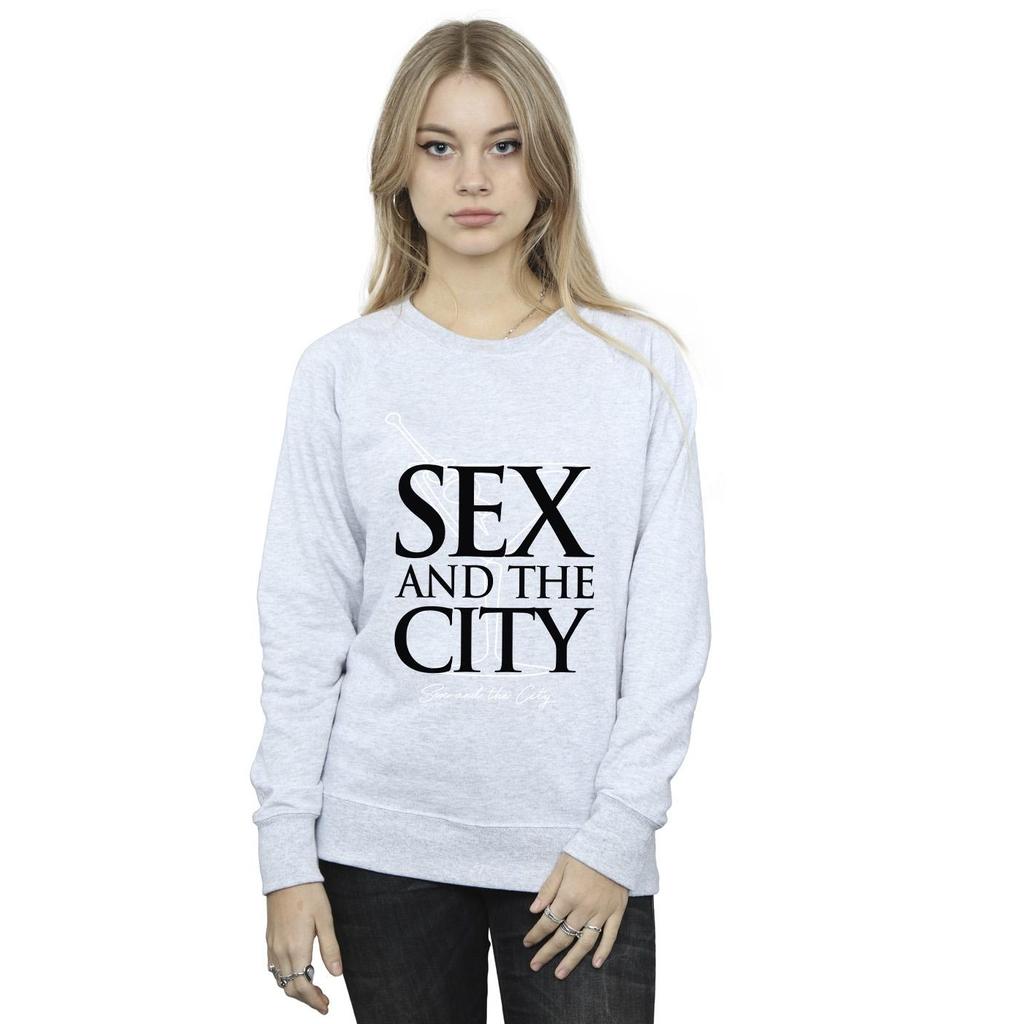 Sex And The City Womens/Ladies Martini Logo Sweatshirt
