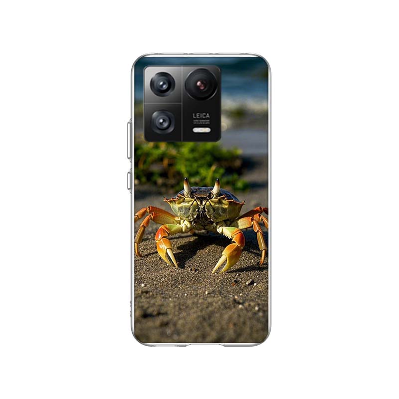 Unique Animal Crab Phone Case For Xiaomi Poco F7 Ultra X7 X6 M8 M7 M6 M4 M3 Pro X4 Mi 15 15T 14 14T 12T 12S 10T Pro 12 11 Lite C