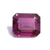 Emerald Cut Natural Pink Rhodolite Garnet 8-10 Ct Beautiful Certified Gemstone