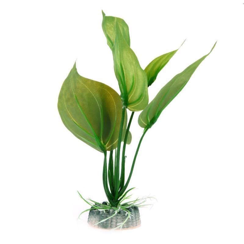 Fisch Aquarienpflanzen Künstlich Plastik Grünes Gras Unkraut Pflanze Aquarium Dekoration Fischbecken Dekoration Zuhause Dekorative Ornamente.