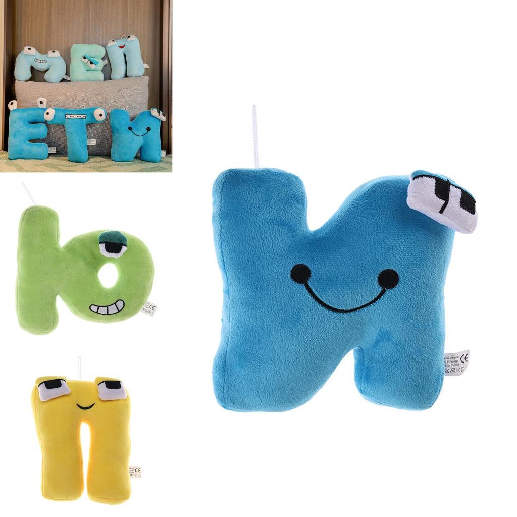 Alphabet Lore Russian Letter Plush Toy Pillow For Kids Soft And Cuddly Stuffed Animal Doll