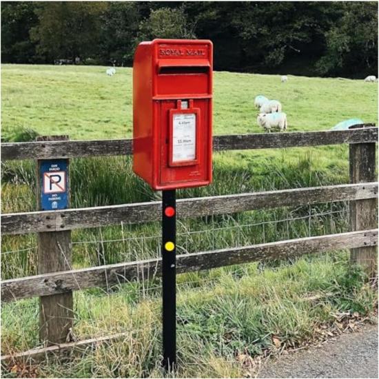 2 inch 55mm Round Reflector, Side Marker for Motorcycle ATV Scooter Dirt Bike