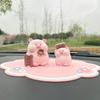 Cute Pig Nannan Car Interior Ornament - Creative Decompression Decor for Women