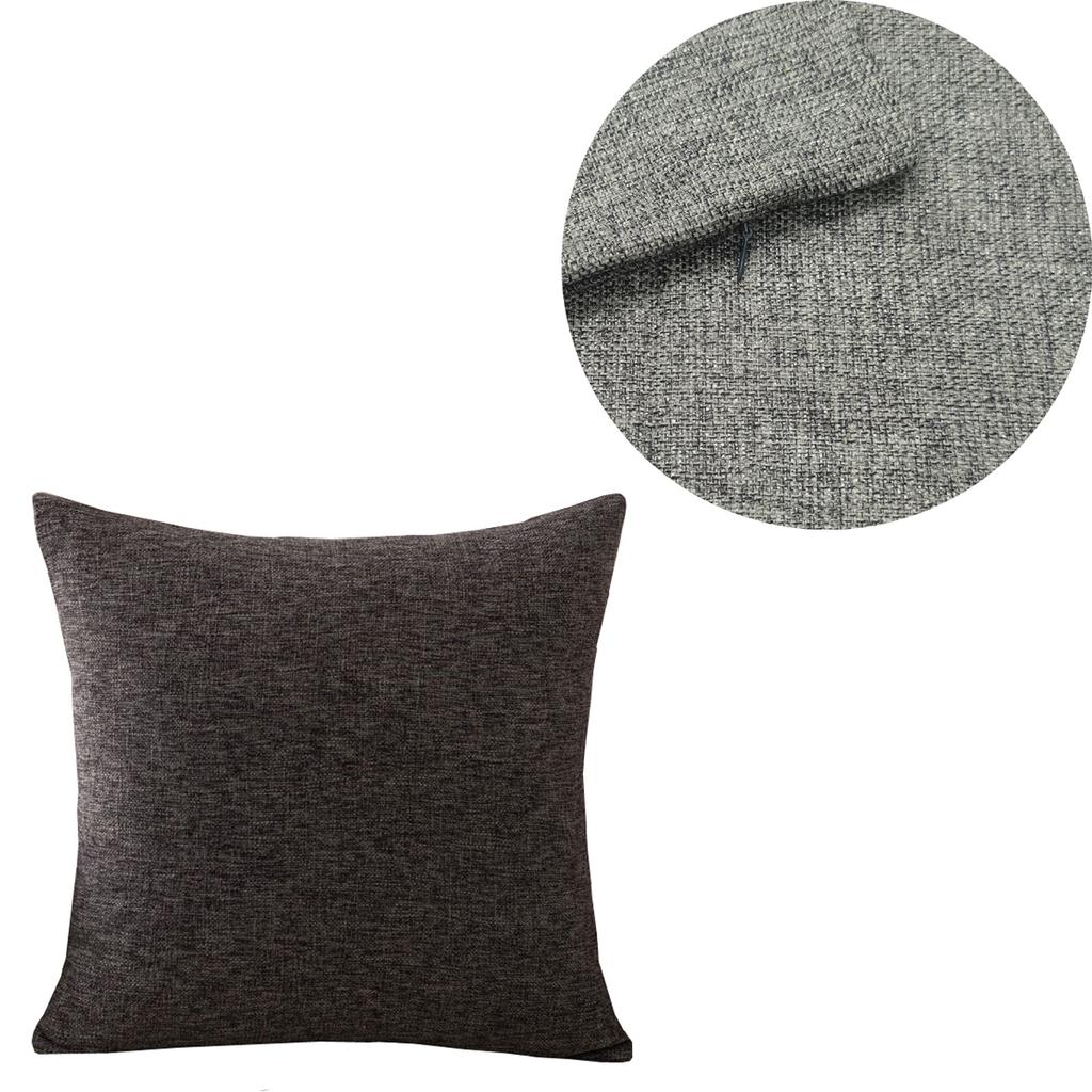 Solid Color Throw Pillow Cover 30X50/40X4045X45/40X60/50X50/55X55/60X60 Cozy Linen Home Bedroom House Office Square Pillowcase