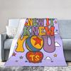 I Knew It I Knew You Friendship Knitted Blankets TS5 Flannel Throw Blankets Summer Air Conditioning Printed Soft Warm Bedspreads