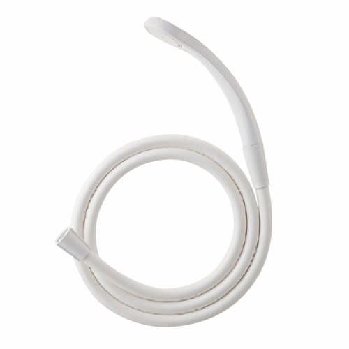 SANEI Water-Saving Shower Set with Adapter, White, PS321-CTA-MW2