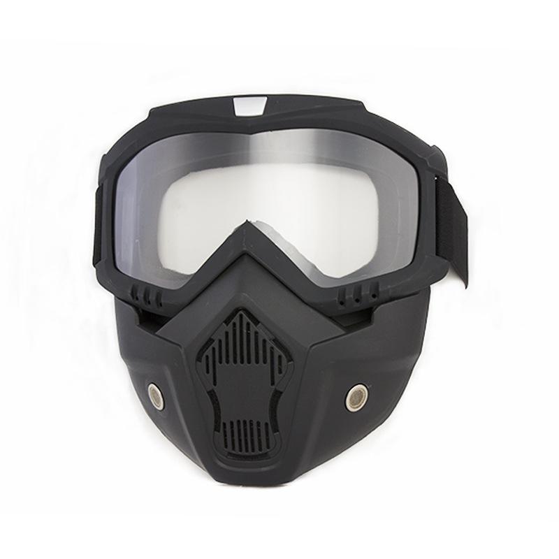 Vintage Face Mask Goggles Unisex Personalized Horror Halloween Skull Motorcycle Retro Goggles