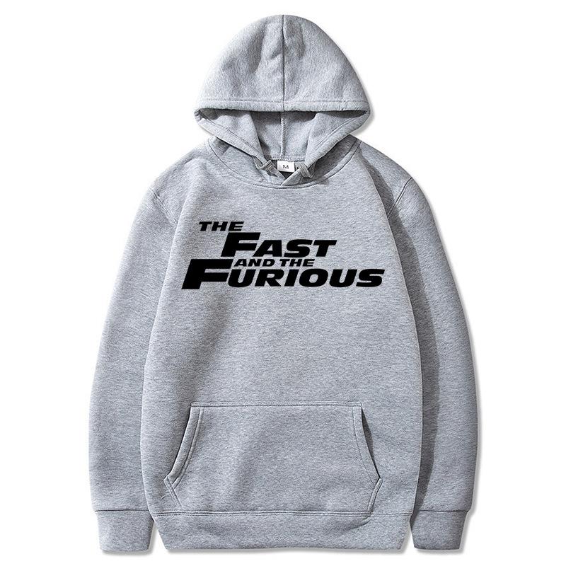 The Fast and The Furious Letter Graphic Women's Hoodie Sweatshirt Men Womnen Fashion Brand Design Pullover Women's Hoodies