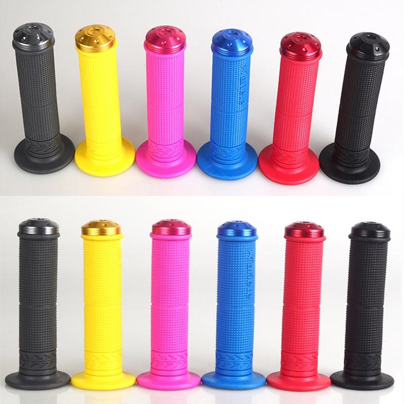 Scootor Motorcycle 7/8" 22mm Handlebar Hand Grips Rubber Handle Bar Comfortable