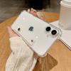 Transparent Bumper Wrist Strap Grip Case For iPhone 16 15 14 13 12 11 Mini Pro Max Plus XR XS X 7 8 SE Shockproof Cover