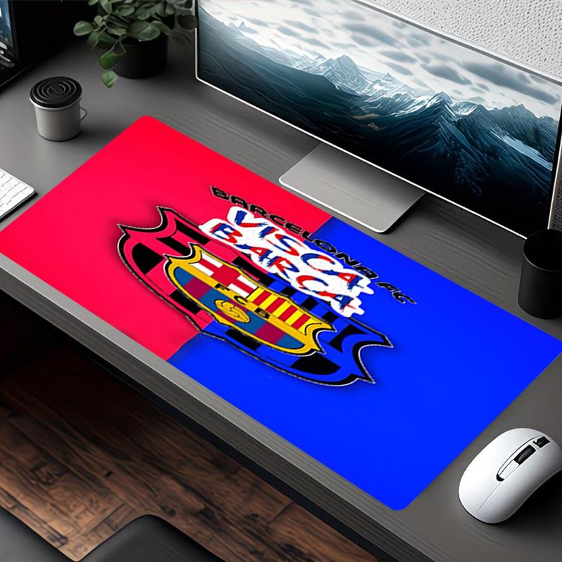 football club FC Print Mouse Pad, for Keyboard Pad Laptop PC Mat for Office Home Use, Desk Decor, Perfect Birthday Gift for Gamers