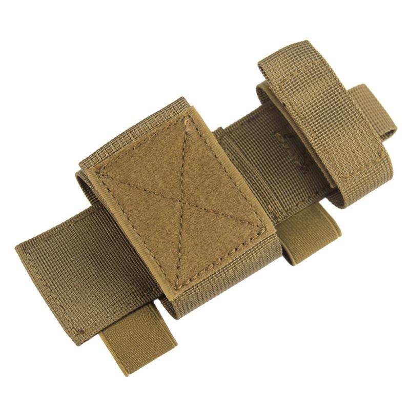 Outdoor Tactical EDC Mountaineering and Cycling Hemostatic Pouch with Military Tourniquet and Medical Scissors Storage
