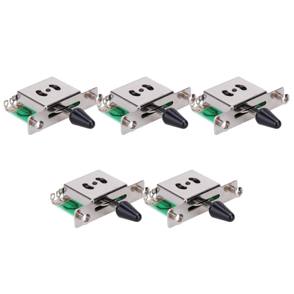 Guitar Pickup Switches 5 Way Guitar Toggle Lever Switches Stringed Instruments Guitar Parts Accessories for ST SQ Guitar