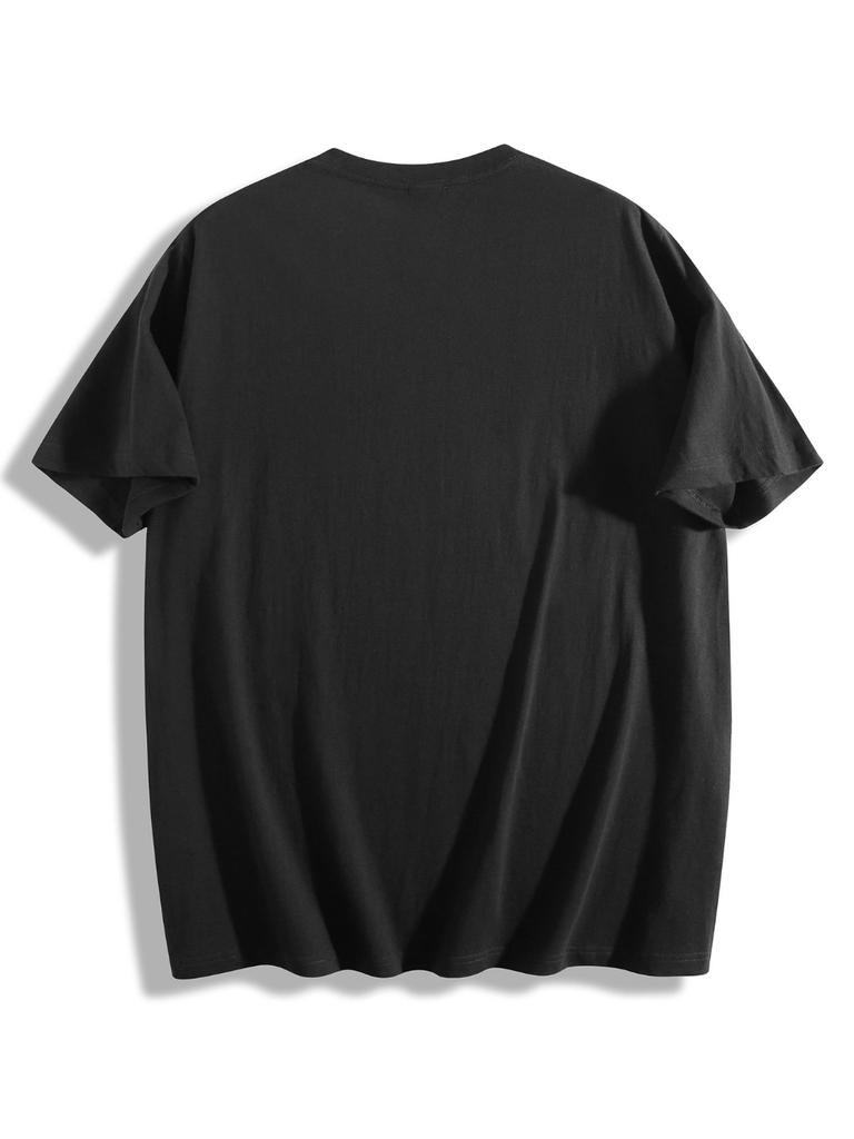 Sho Nuff Last Dragon Mens Print TShirt 100 Cotton Loose Fit Black Short Sleeve Couple Streetwear Crew Neck TShirt