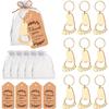 50PC Footprint Keychain Bottle Opener Baby Shower Favors for Guest Baby Shower Souvenirs, Gifts, Supplies and Decorations, Baby Shower Souvenirs with