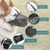 Adjustable Soft Mesh Dog Muzzle with Secure Straps, Suitable for Small, Medium, and Large Breed Dogs