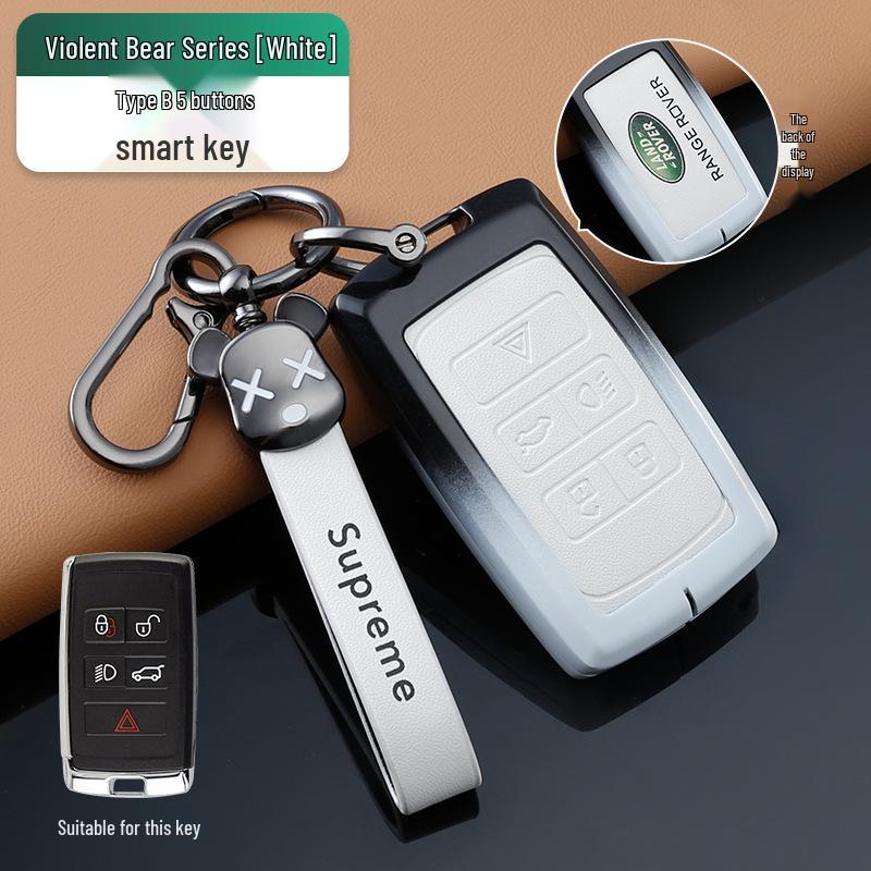 Kompatibel mit Land Rover Range Rover, Velar, Sport, Evoque L, Discovery 4/5 Schlüsselsätzen, unisex Schlüsselanhängern.