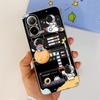 Weiche TPU-Stoßstange Hüllen für Realme C67 4G RMX3890 Rückabdeckung Dünnes Klares Silikon Handyhülle Damen Mode Malerei Funda C 67 4G