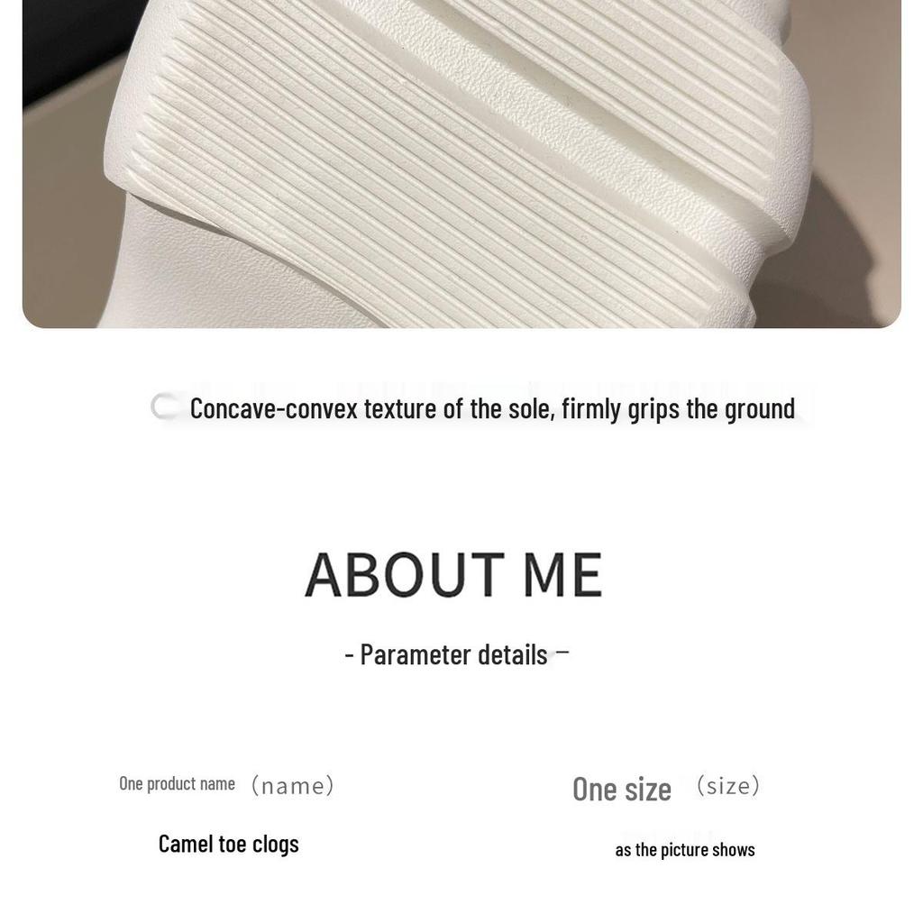 Sandales EVA à Talons Hauts pour Femmes - Semelle Épaisse 8CM Chaussures de Plage d'Été