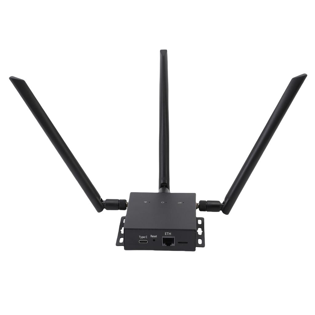 WiFi 6 Router 4G LTE CPE 300Mbps Mobiler WiFi-Hotspot Drahtloser Router mit SIM-Kartensteckplatz 3 Antennen Europäische Version