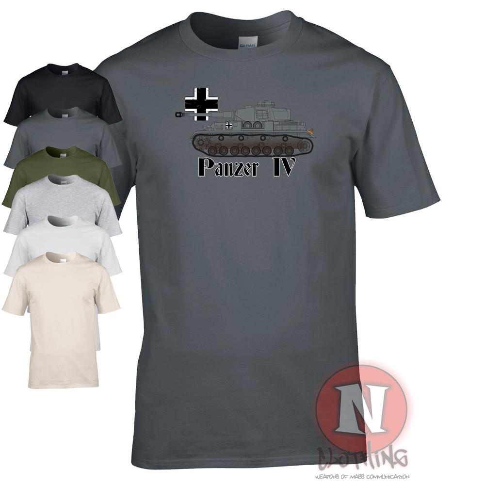 Panzer 4 Tanque WW2 Alemán Militar Artillería Armadura Camiseta Mundo De Guerra