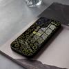 Coque de téléphone pour iPhone 17 Air 16 E Pro Max 15 14 13 Mini 12 Pro 11 Max Plus Housse en Verre Noir Groupe de Rock N-Nirvana