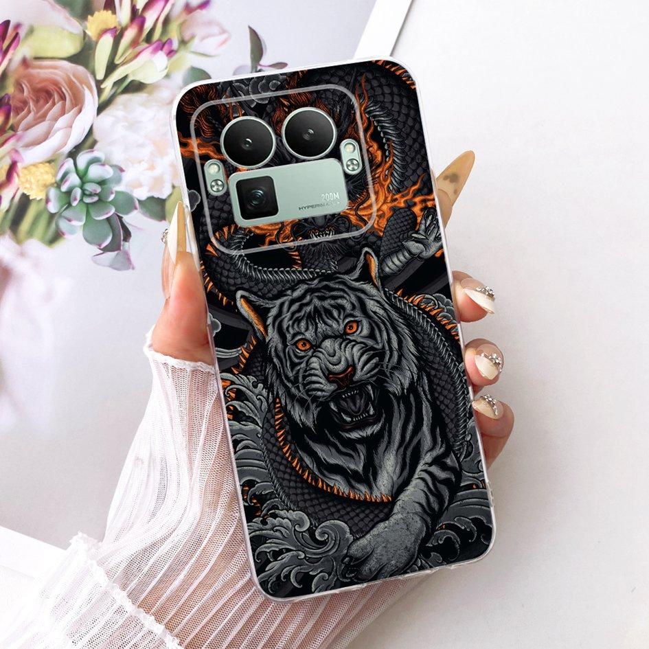 For Realme GT8 Pro 2025 Case RMX5210 Popular Flower Bowknot Soft Slim Silicone Back Cover For Realme GT 8 GT8 RealmeGT8 5G Coque