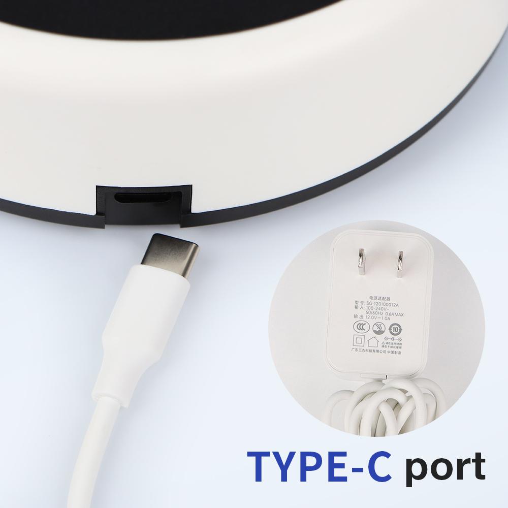 Magnetic Mixer 2000RPM Mini Electric Magnetic Stirrer with Stir Bar Brushless DC Motor for Medical Chemical Laboratory EU Plug