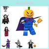 Halloween Pumpkin Witch Ghost Vampire Zombie Building Blocks Toy