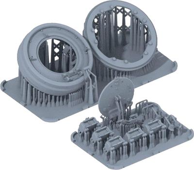 ET Model WOII Duitse Tiger I Vroeg Model Zware Tank Koepel Plastic Modelbouw Kit Onderdelen 1/35 (Universeel) P35-351 (Tank)