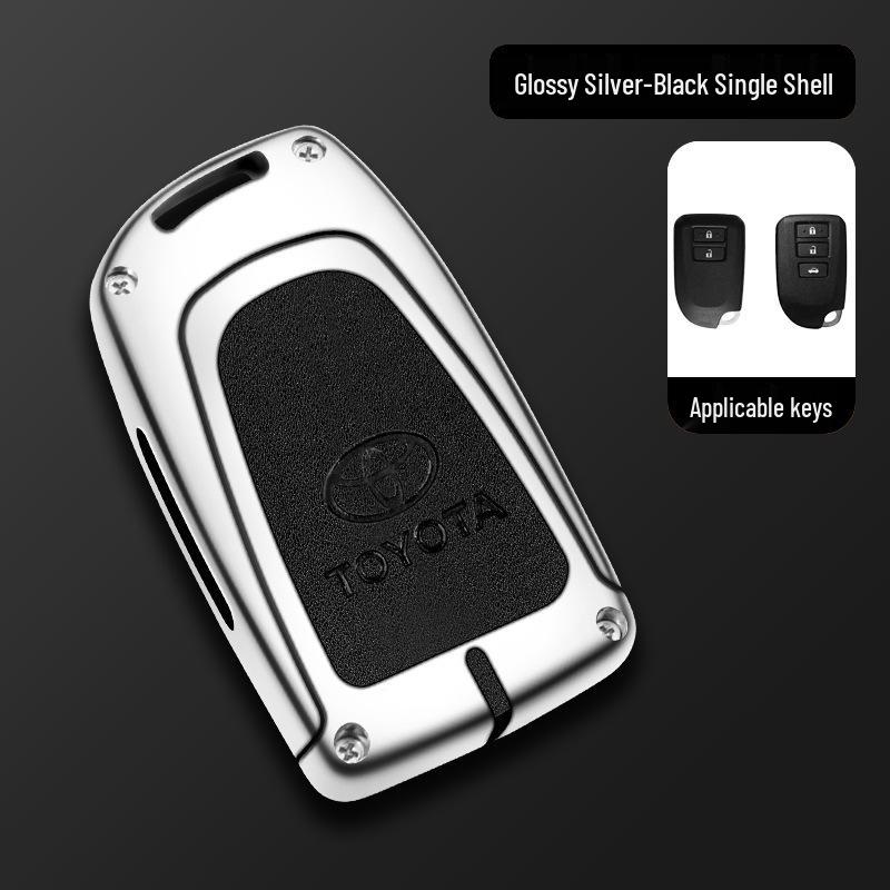 Toyota Yaris L Key Cover for Sedan Vios FS & Yaris L X: Protective Car Key Shell Keychain Bag