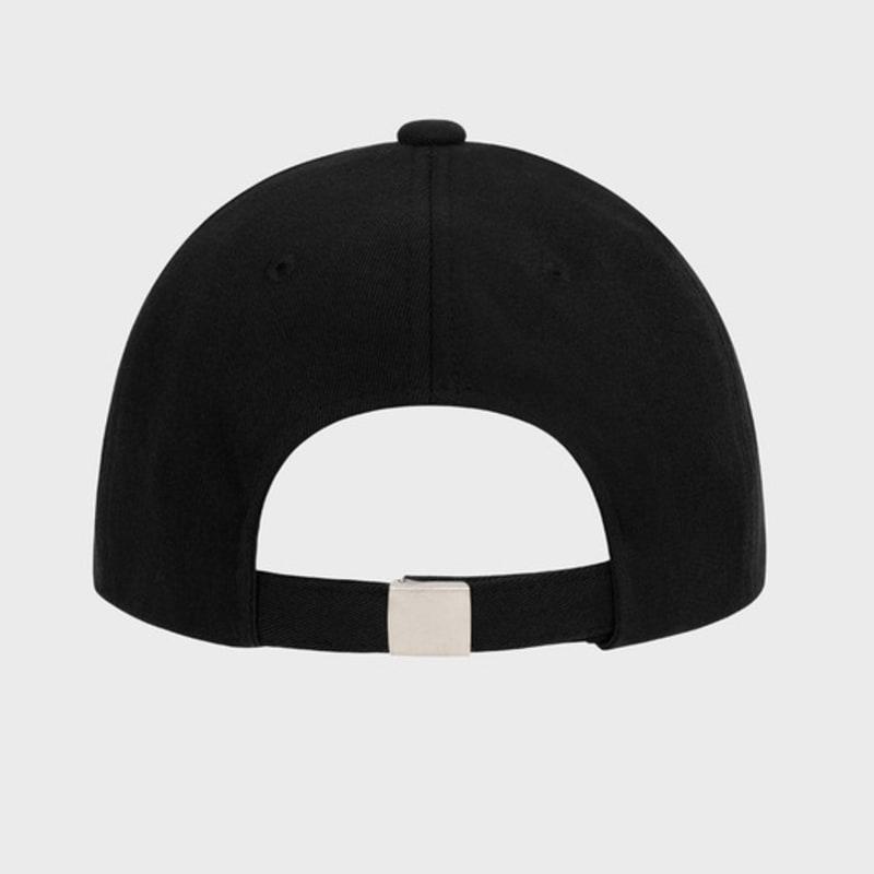 KIMZISU Dripping Patch Ball Cap _ Black