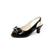 Spring and Summer One-word Buckle Fashion Casual Fish Mouth Plus Size Women's Sandals