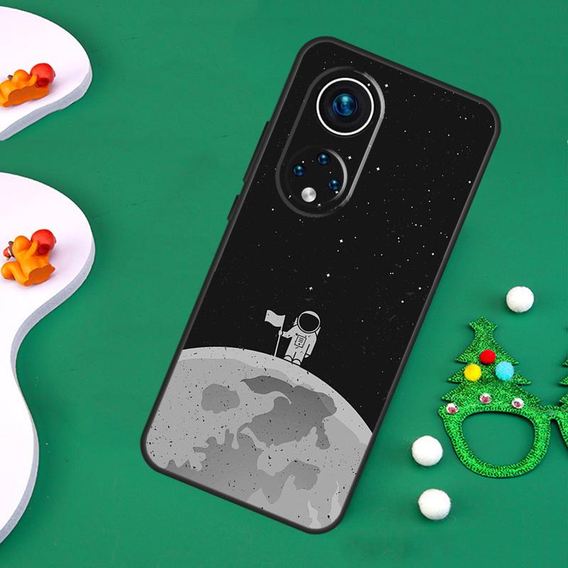 Moon Stars Space Astronaut Case For Honor 200 Lite 50 70 90 X9c X9b X9a X8a X8b X7a X6a X8 X9 Magic 7 5 6 Pro Cover