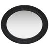 VidaXL Miroir mural style baroque 50x60 cm noir 320351
