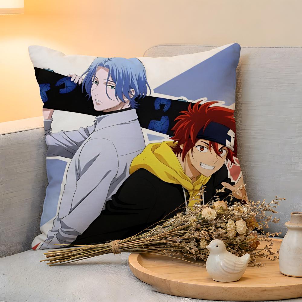 Cushion Cover  Linen  SkinFriendly Soft Decorative Case For Sofa Home Decor Hot Anime SSK8 The Infinity Pillow Cover