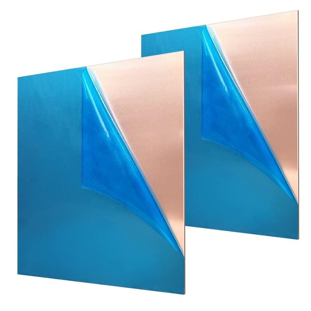 Dimensiuni Multiple Bară de Cupru Rectangulară T2 Cupru Pur Bare Plate Cupru Plat Placare Bijuterii