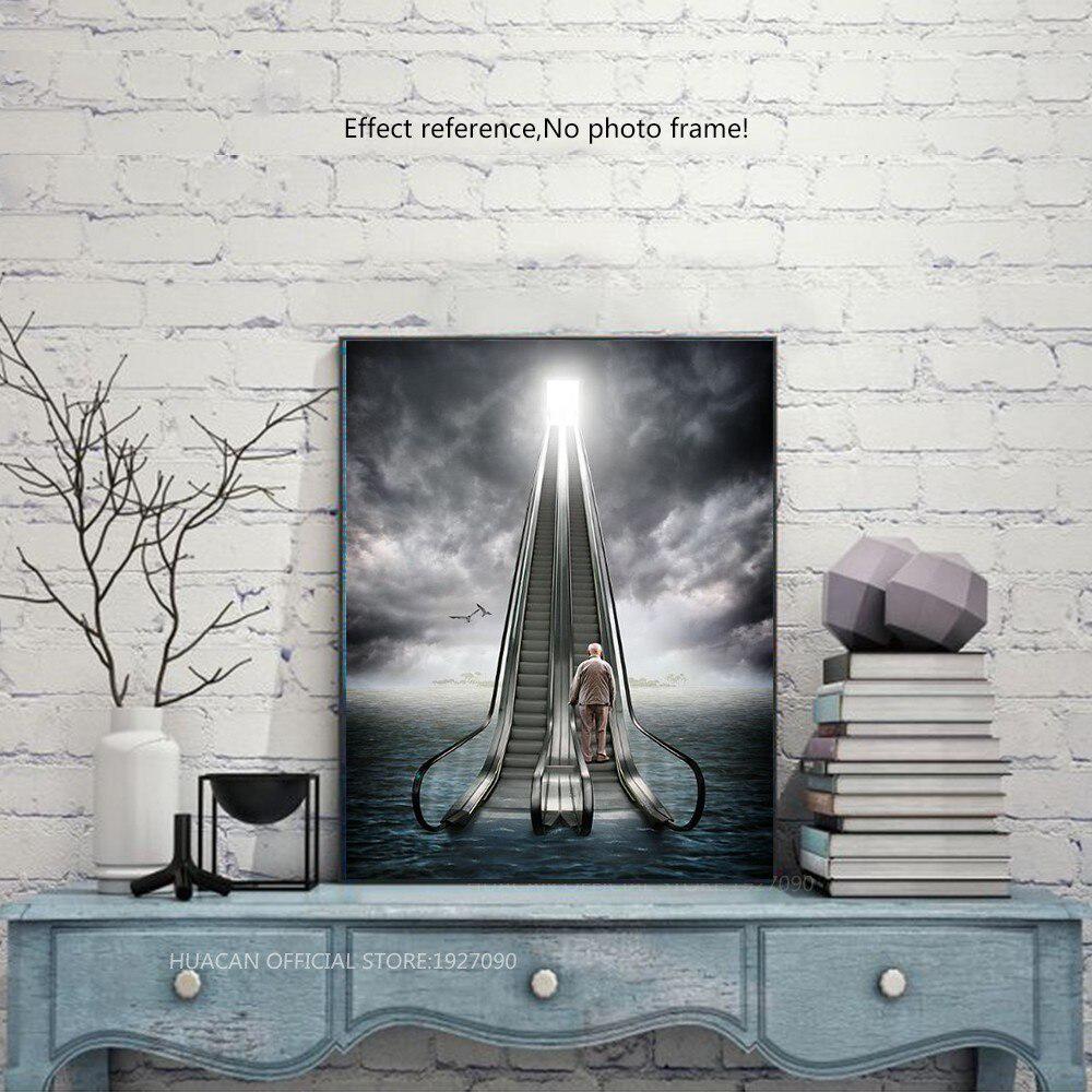 Diamond Embroidery Elevator Mosaic 5D DIY Diamond Painting Rhinestone Full Round Cross Stitch